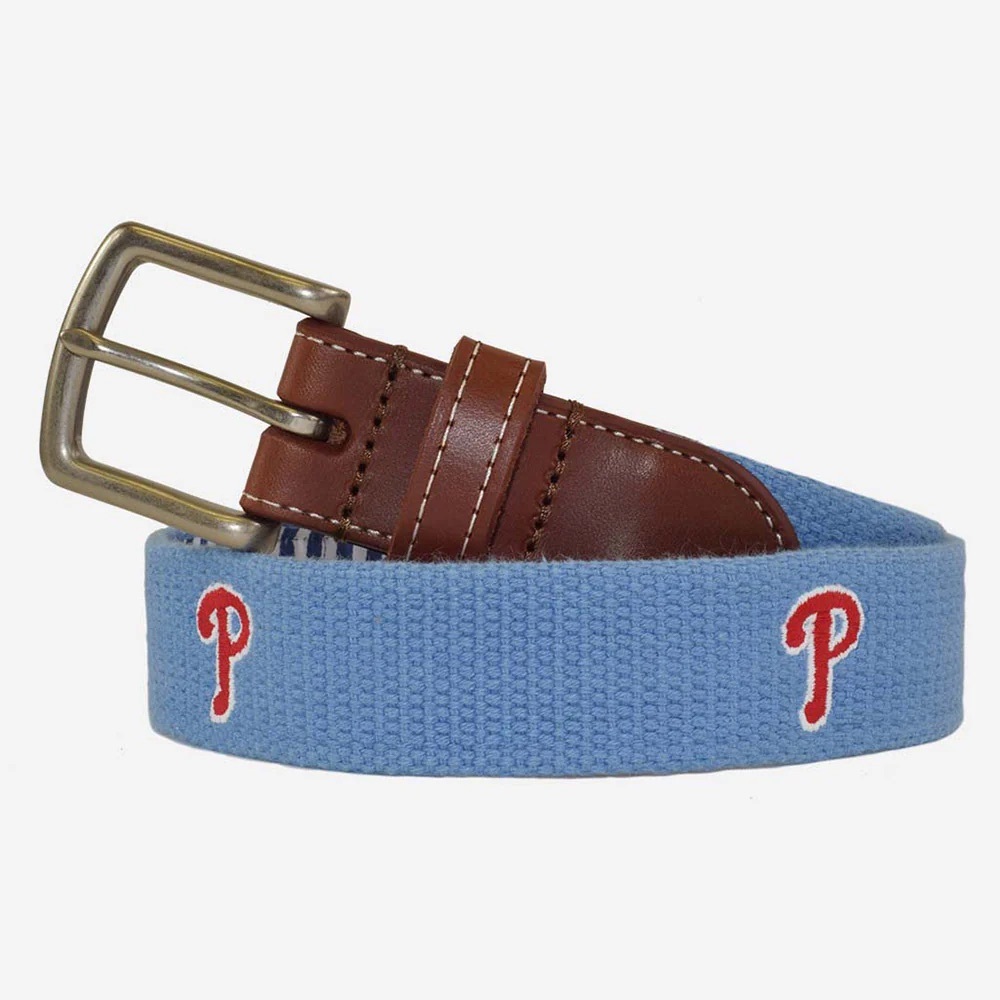 NWT Peter Millar Phillies Belt